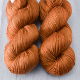 Roasted Pumpkin - Miss Babs Big Silk wool and silk blend yarn