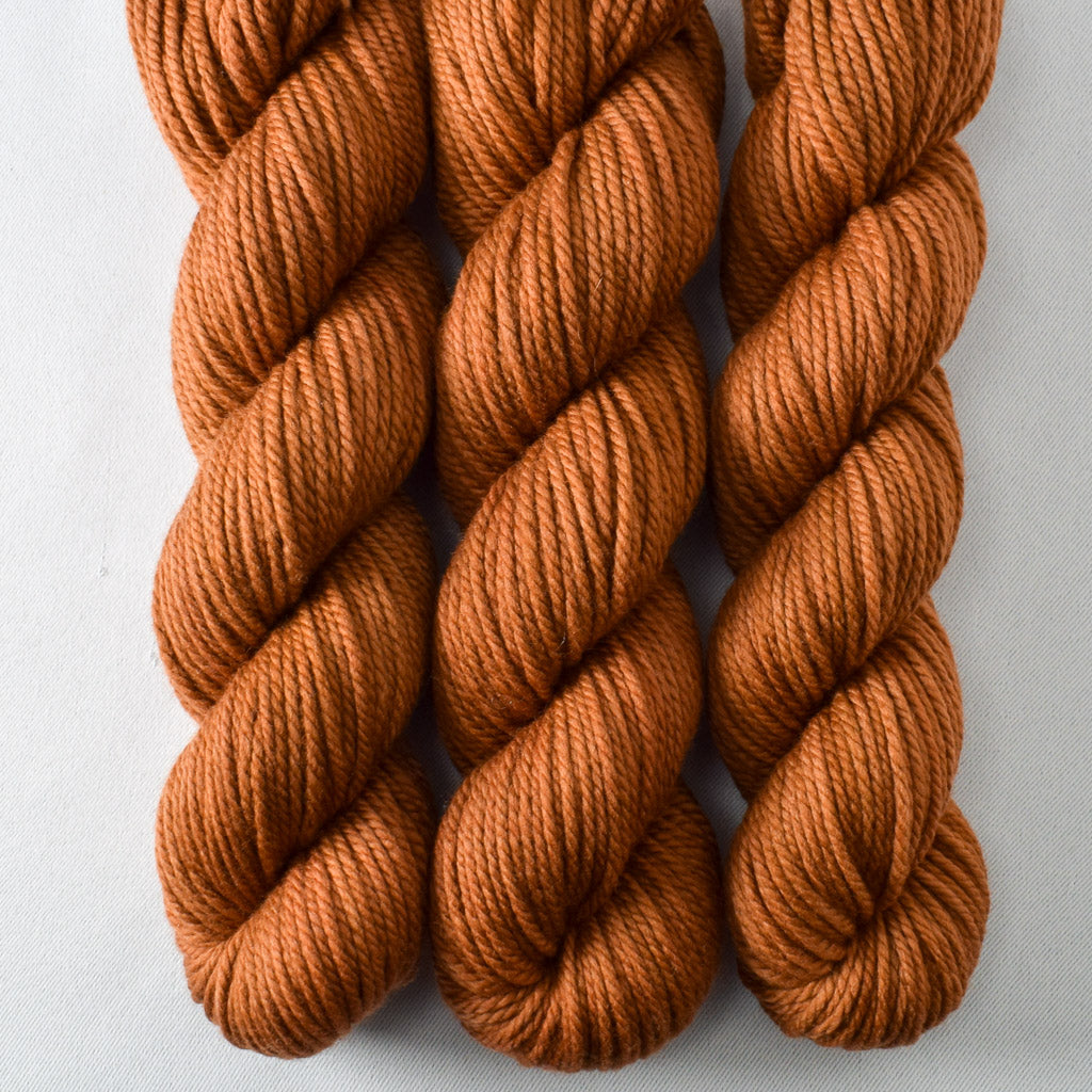 Roasted Pumpkin - Miss Babs K2 chunky merino wool yarn