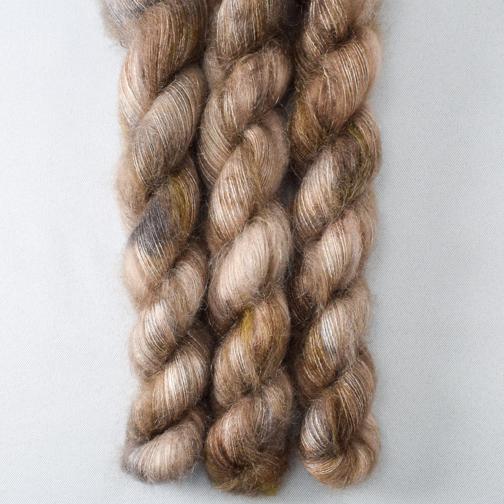 Rock Sparrow - Miss Babs Moonglow Kid Mohair and Silk yarn