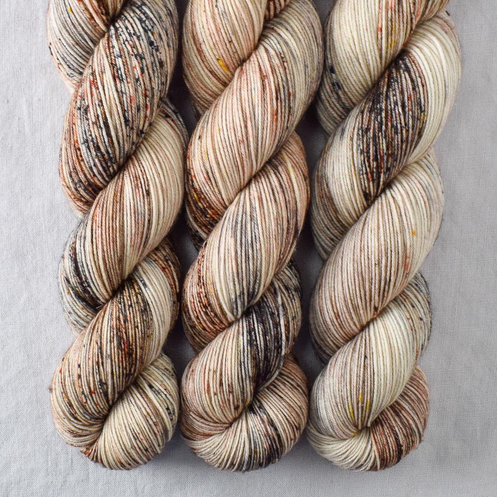 Rock Sparrow - Miss Babs Putnam Merino wool and nylon sock yarn