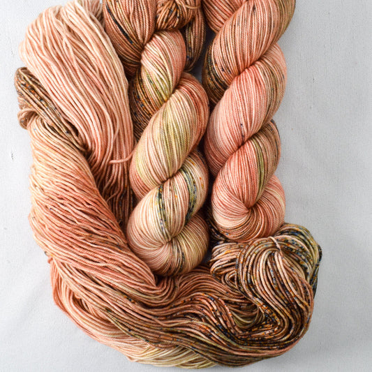 Rosy Finch - Miss Babs Laurel Falls yarn