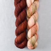 Rosy Finch, Russet - Miss Babs 2-Ply Duo