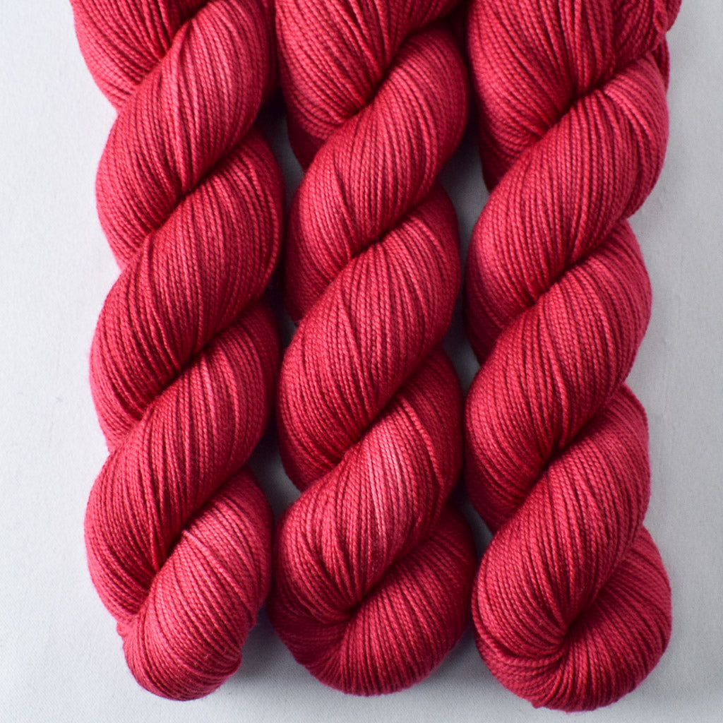 Ruby Spinel - Miss Babs Yummy 2-Ply superwash Merino wool yarn