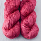 Ruby Spinel - Miss Babs Big Silk wool and silk blend yarn