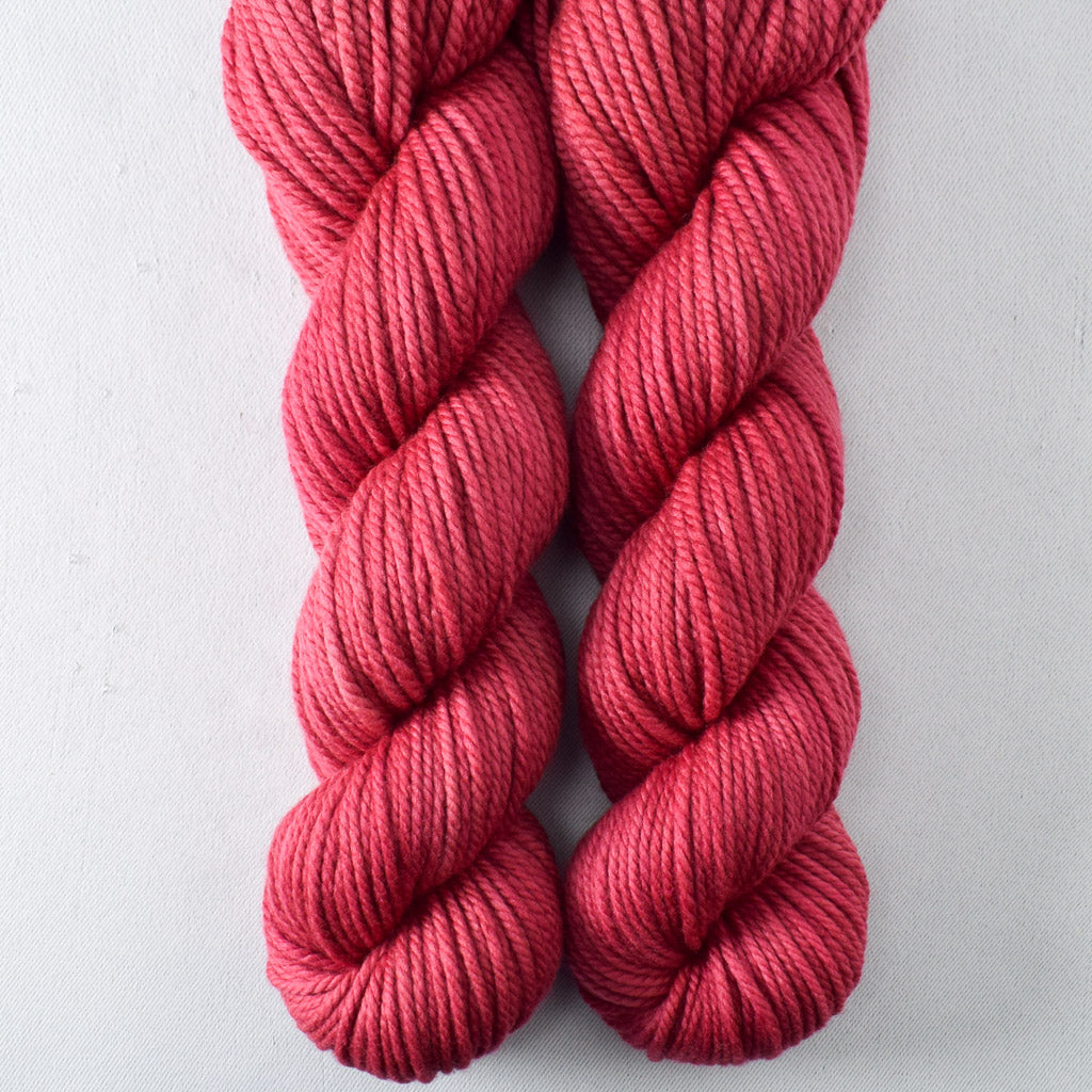 Ruby Spinel - Miss Babs K2 chunky merino wool yarn
