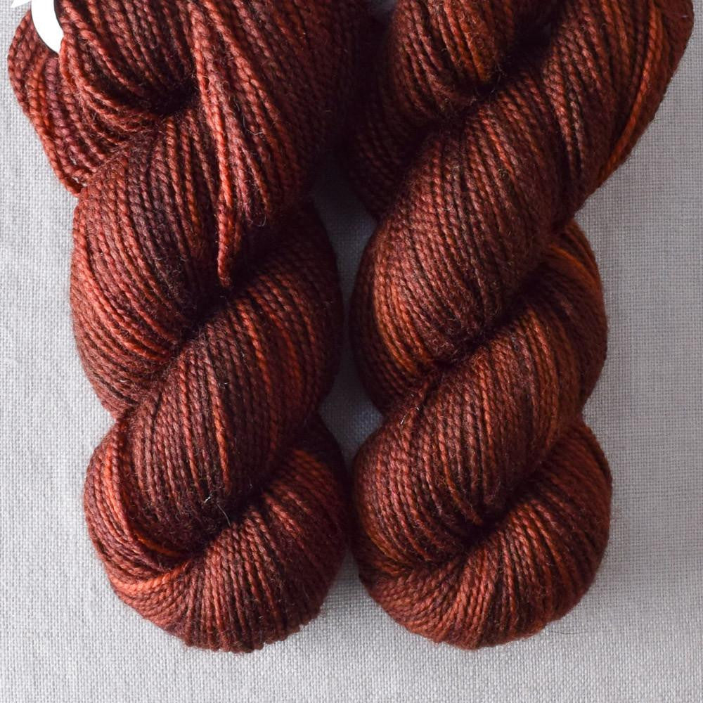 Russet - Miss Babs Yummy 2-Ply Toes superwash Merino wool yarn