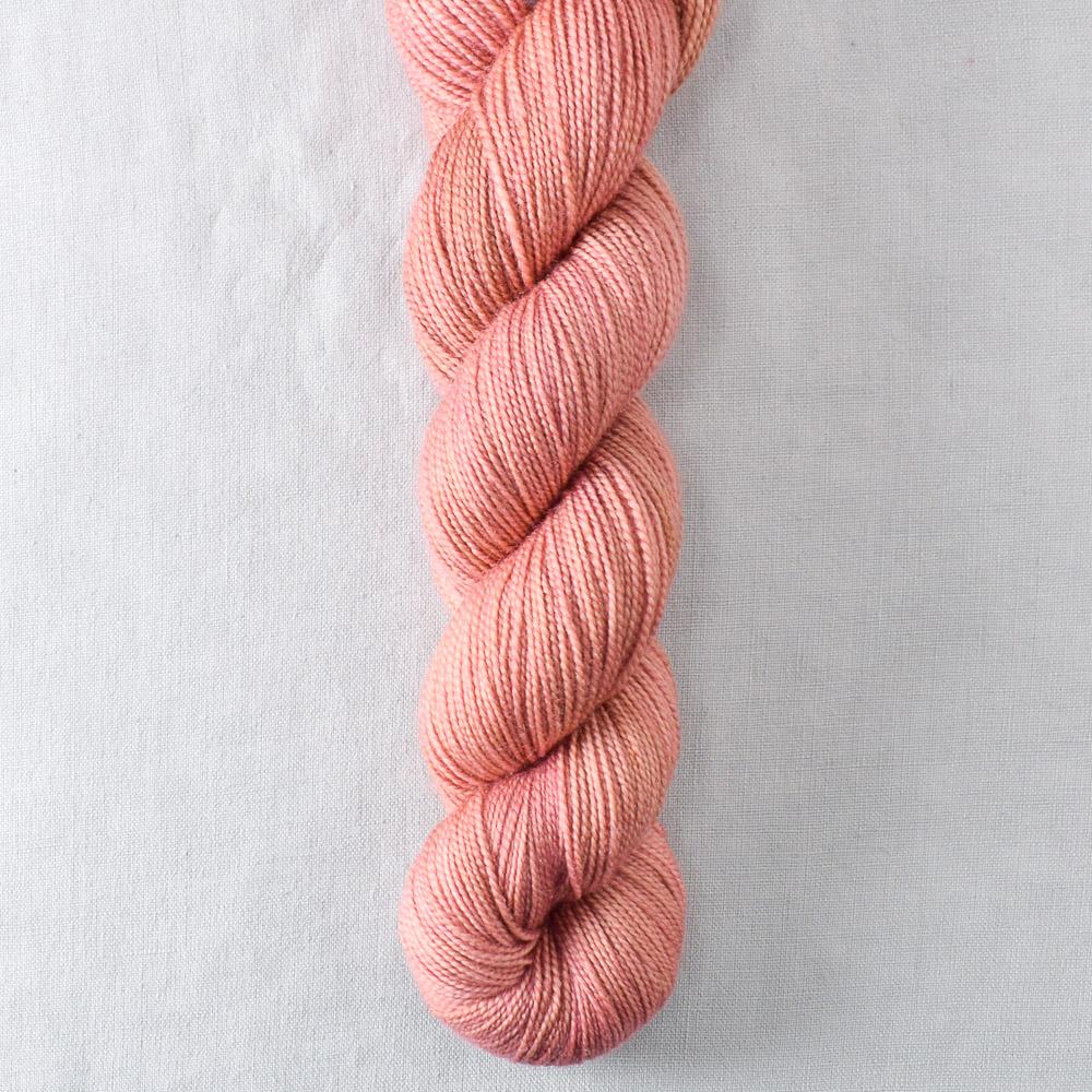 Salmon Toast - Miss Babs Yummy 2-Ply superwash Merino wool yarn