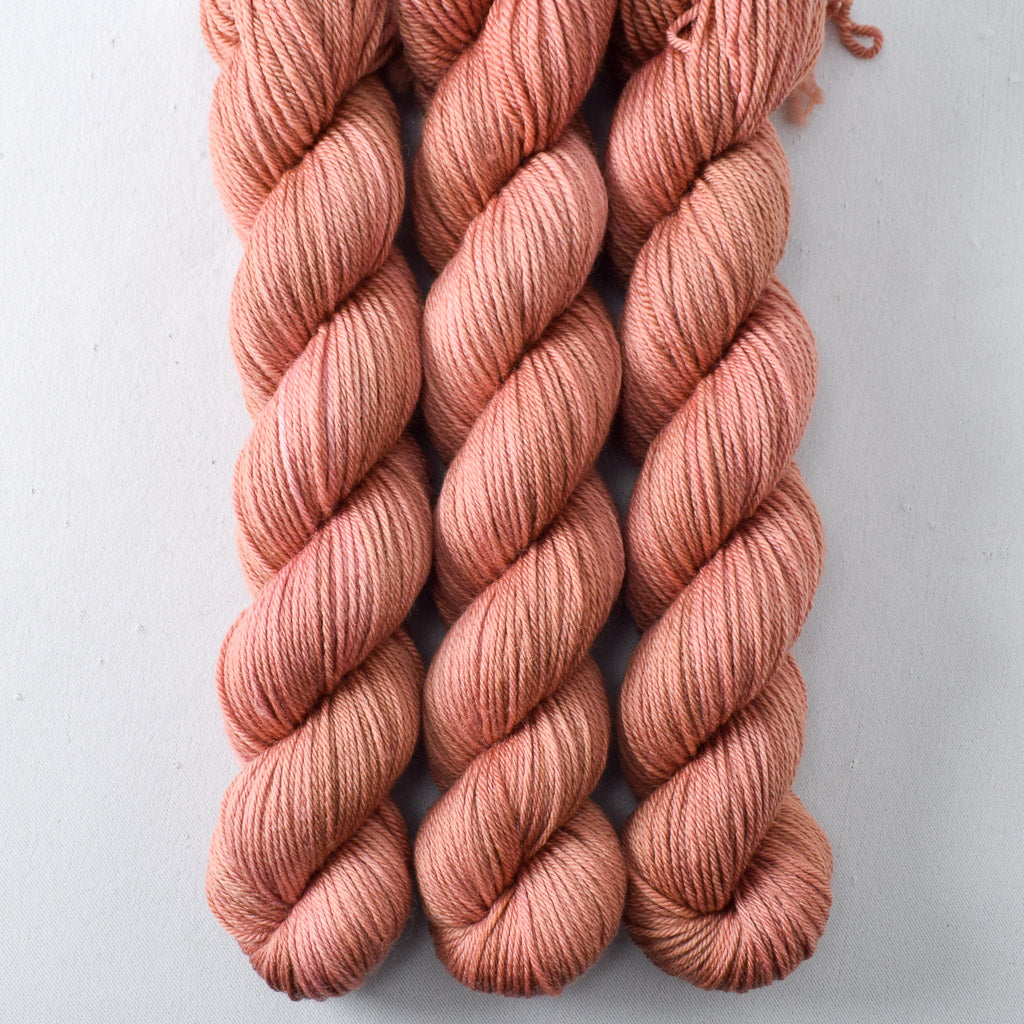 Salmon Toast - Miss Babs Yowza Mini superwash Merino wool yarn