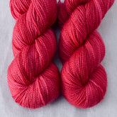 Scarlet Pimpernel - Miss Babs Yummy 2-Ply Toes superwash Merino wool yarn