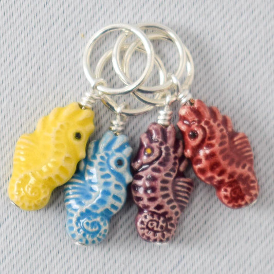 Sea Horse Stitch Markers - Miss Babs Stitch Markers