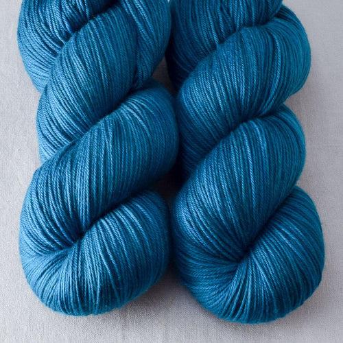 Sea Teal - Miss Babs Yowza superwash Merino wool yarn