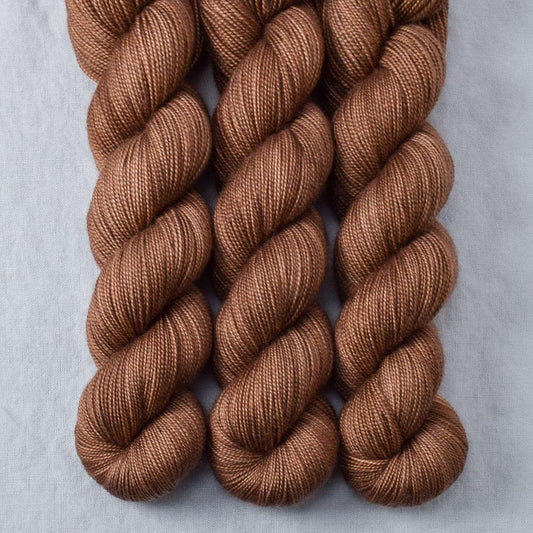 Semi-Sweet Chocolate - Miss Babs Yummy 2-Ply superwash Merino wool yarn