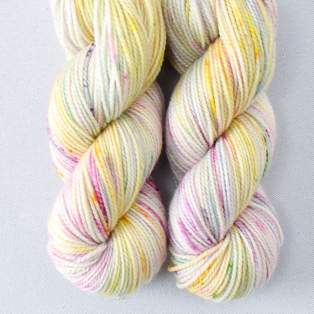 Sequins and Fringe - Miss Babs Yummy 2-Ply Toes superwash Merino wool yarn