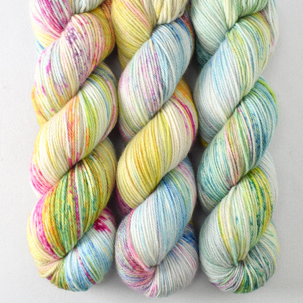 Sequins and Fringe - Miss Babs Killington wool and silk blend yarn