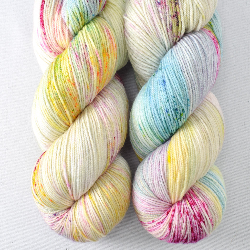 Sequins and Fringe - Miss Babs Yowza superwash Merino wool yarn