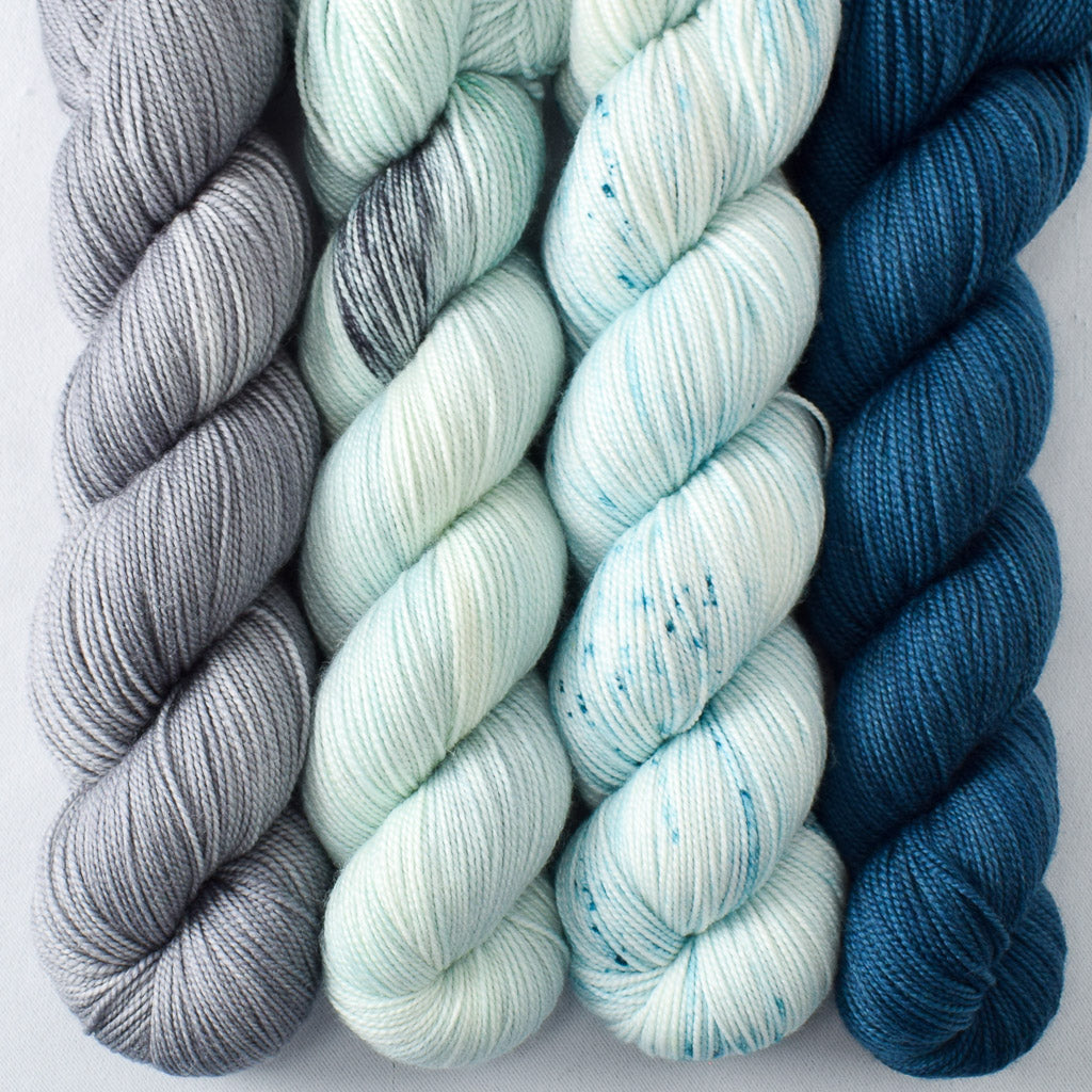 Shale, Sea Life, Perfect Wave, Franklin - Miss Babs Yummy 2-Ply Quartet