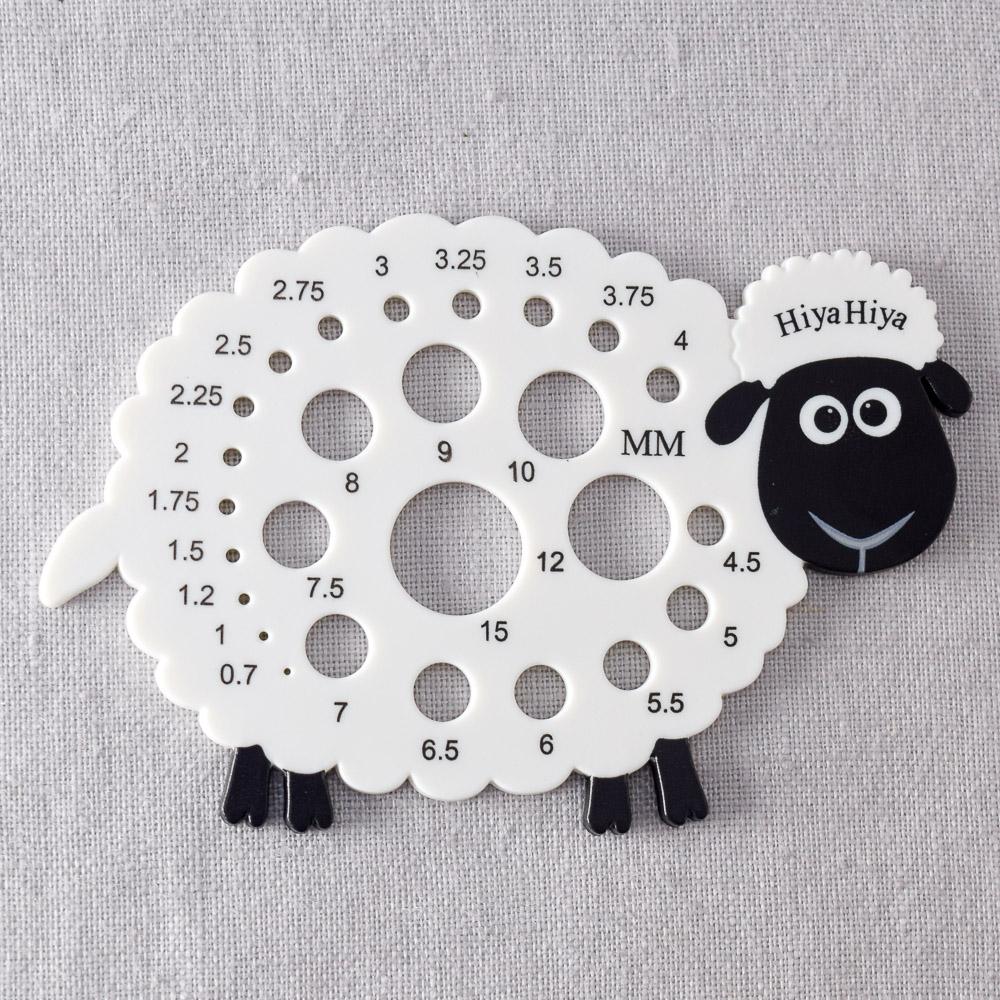 HiyaHiya Sheep Needle Gauge - Miss Babs Notions