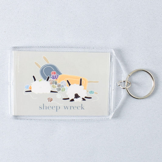 Sheep Wreck Key Chain - Miss Babs Notions