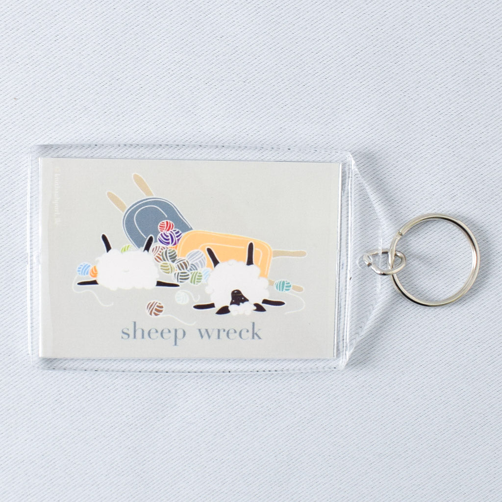 Sheep Wreck Key Chain - Miss Babs Notions