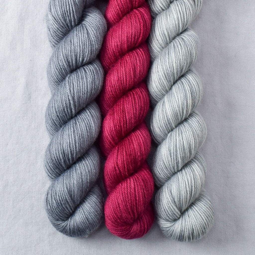 Slate, Quicksilver, Zinfandel - Miss Babs Yowza Mini Trio