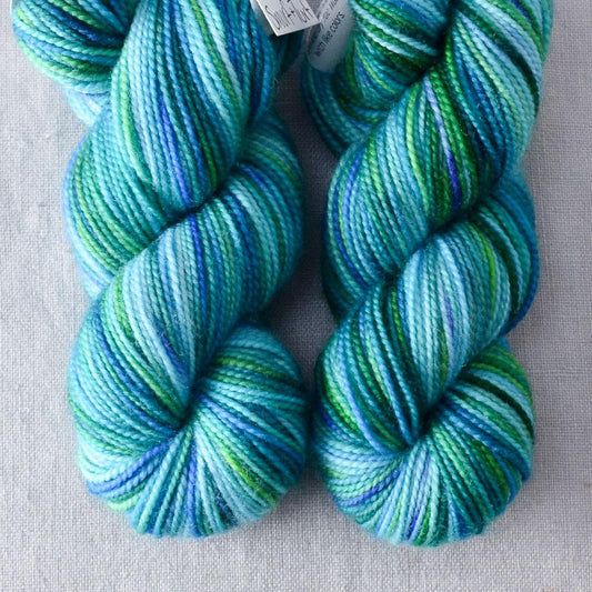 Smurf and Turf - Miss Babs 2-Ply Toes yarn