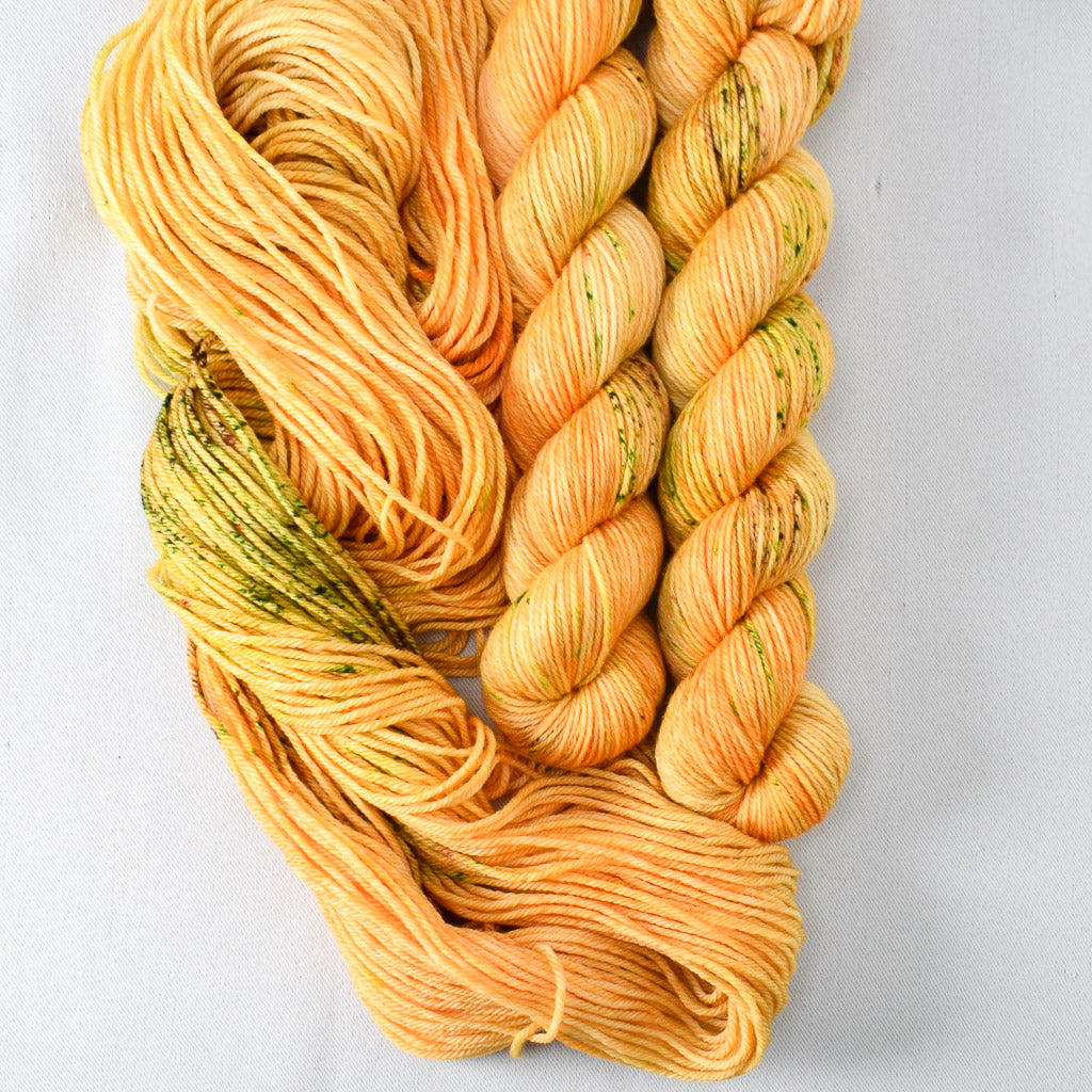 Snow Crocus - Miss Babs Yowza Mini superwash Merino wool yarn