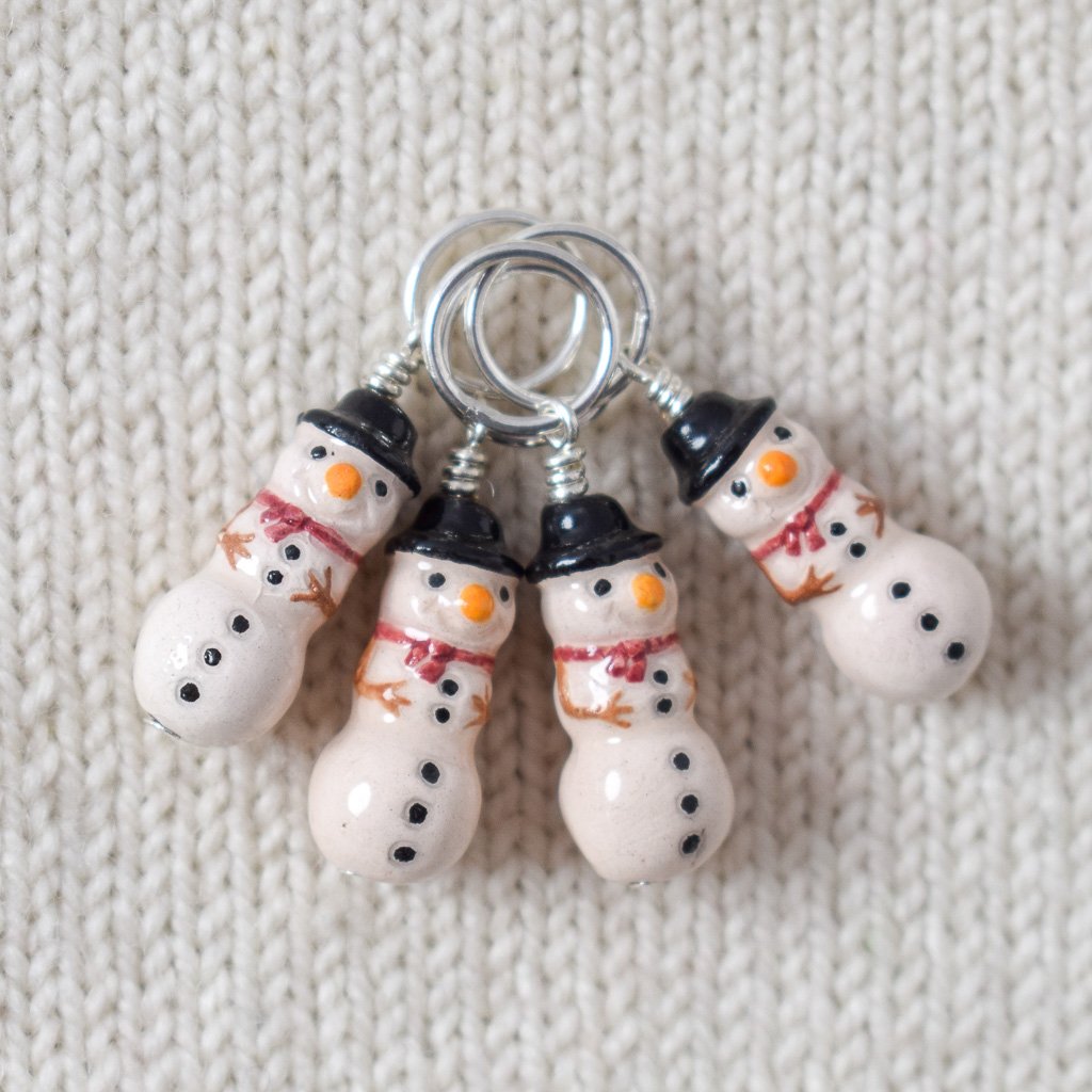 Snowmen - Miss Babs Stitch Markers