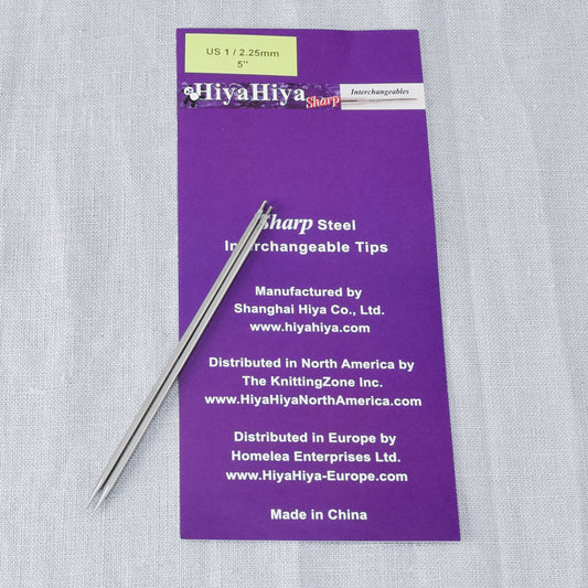 HiyaHiya Sharp Steel Circular Knitting Needles - 9 – Skein Shop