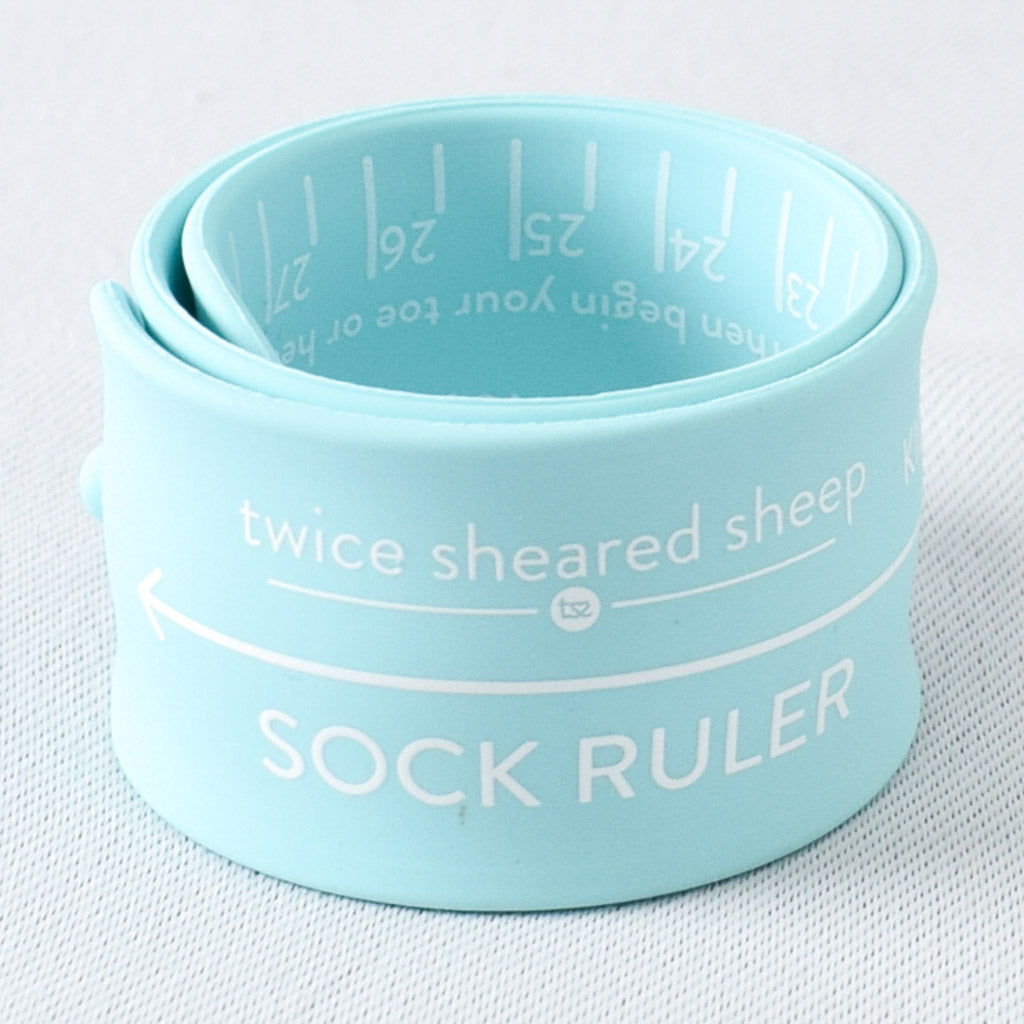 Sock Sizing Bracelet Ruler - Sea Glass - Miss Babs Notions