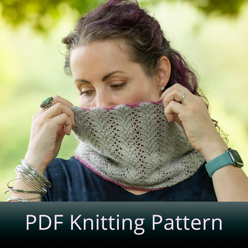 Solene Cowl - PDF Knitting Pattern