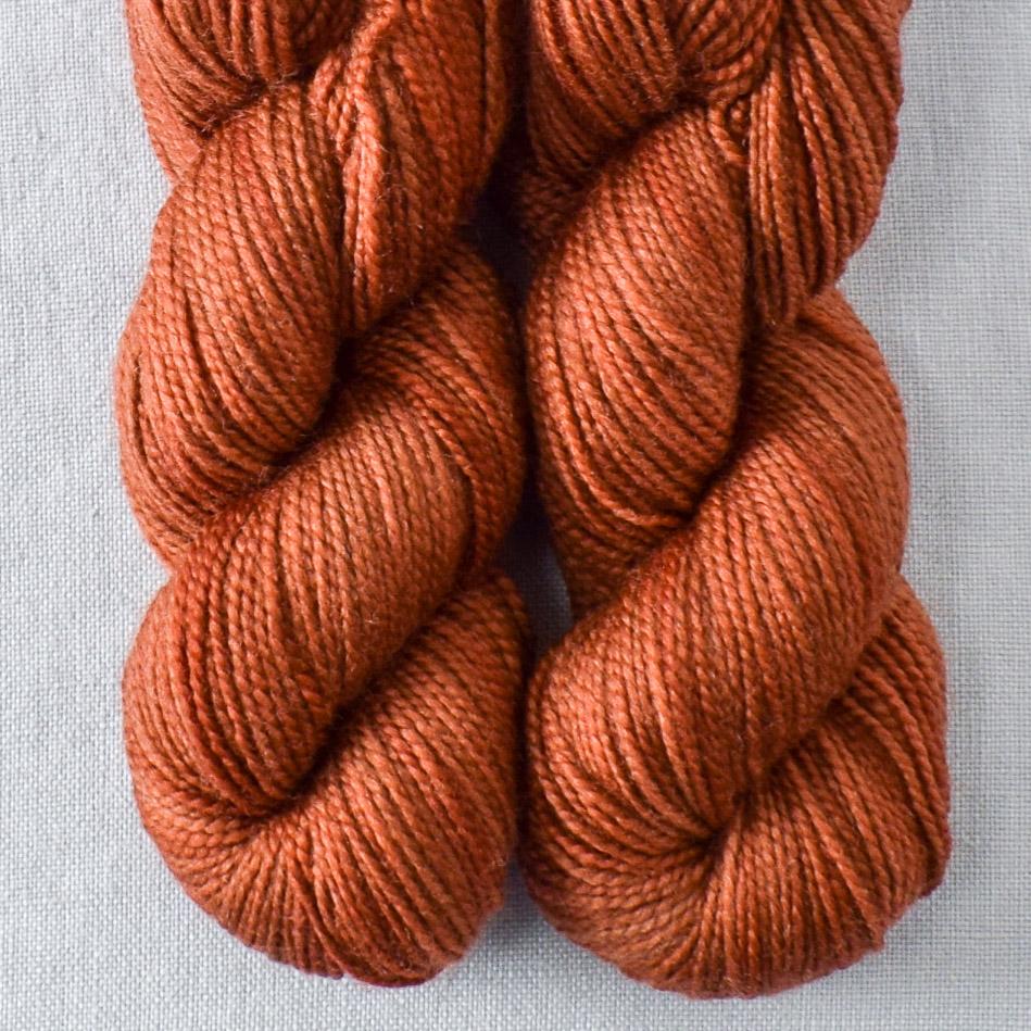Spiced Cider - Miss Babs Yummy 2-Ply Toes superwash Merino wool yarn