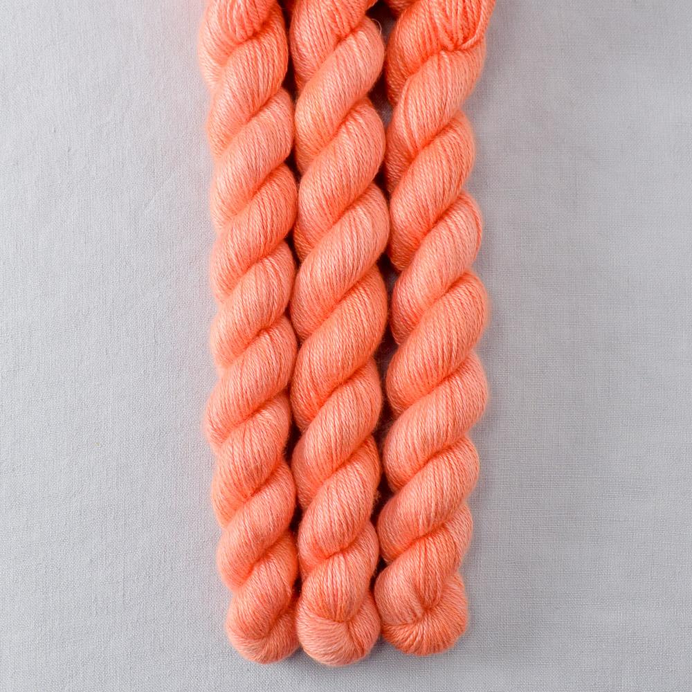 Spicy Papaya - Miss Babs Sojourn cashmere and silk yarn