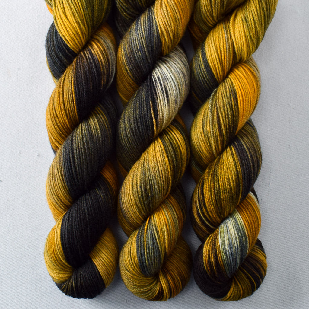 Fiery Cauldron - Miss Babs Putnam Merino wool and nylon sock yarn