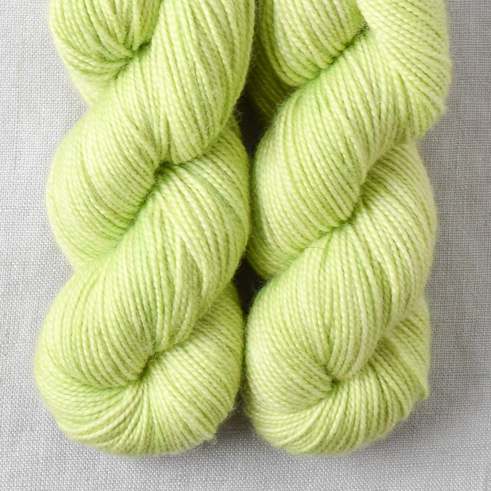 Spring Lettuce - Miss Babs Yummy 2-Ply Toes superwash Merino wool yarn