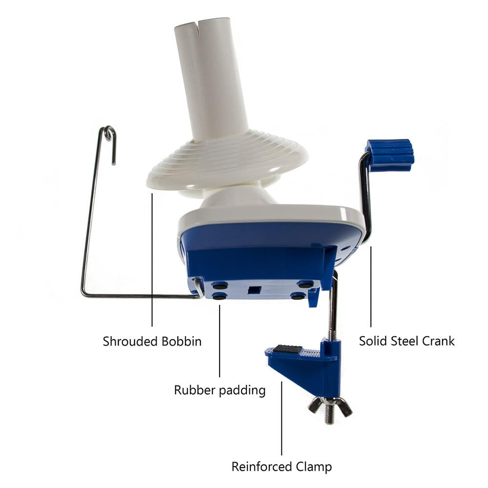 Stanwood Needlecraft - Compact Yarn Ball Winder Hand-Operated