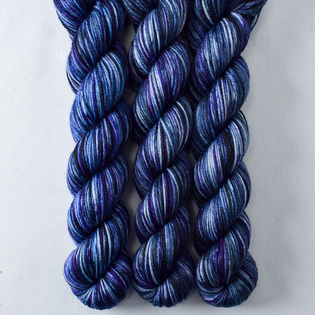 Starry Night - Miss Babs Yowza Mini superwash Merino wool yarn