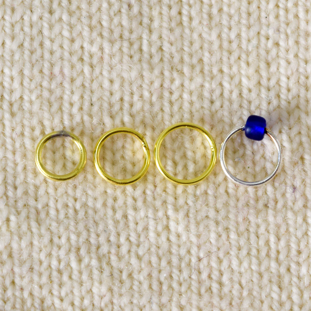 Simple Snagless Stitch Markers - Small