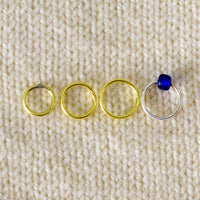 Simple Snagless Stitch Markers - Medium