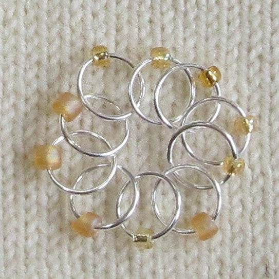 Babs' Favorite Stitch Markers - Gold