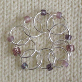 Babs' Favorite Stitch Markers - Purple