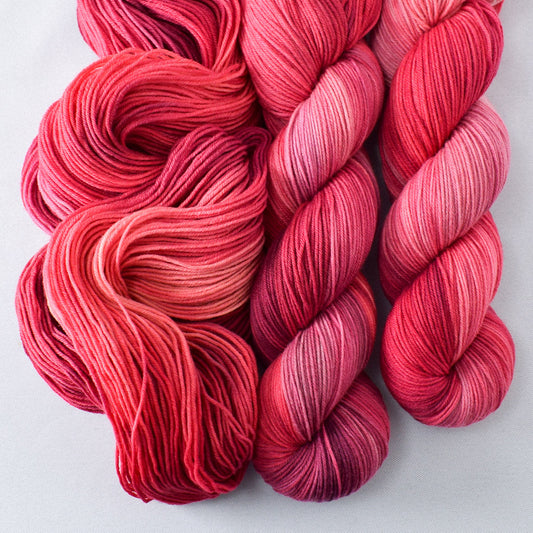 Strawberry Skies - Miss Babs Putnam yarn