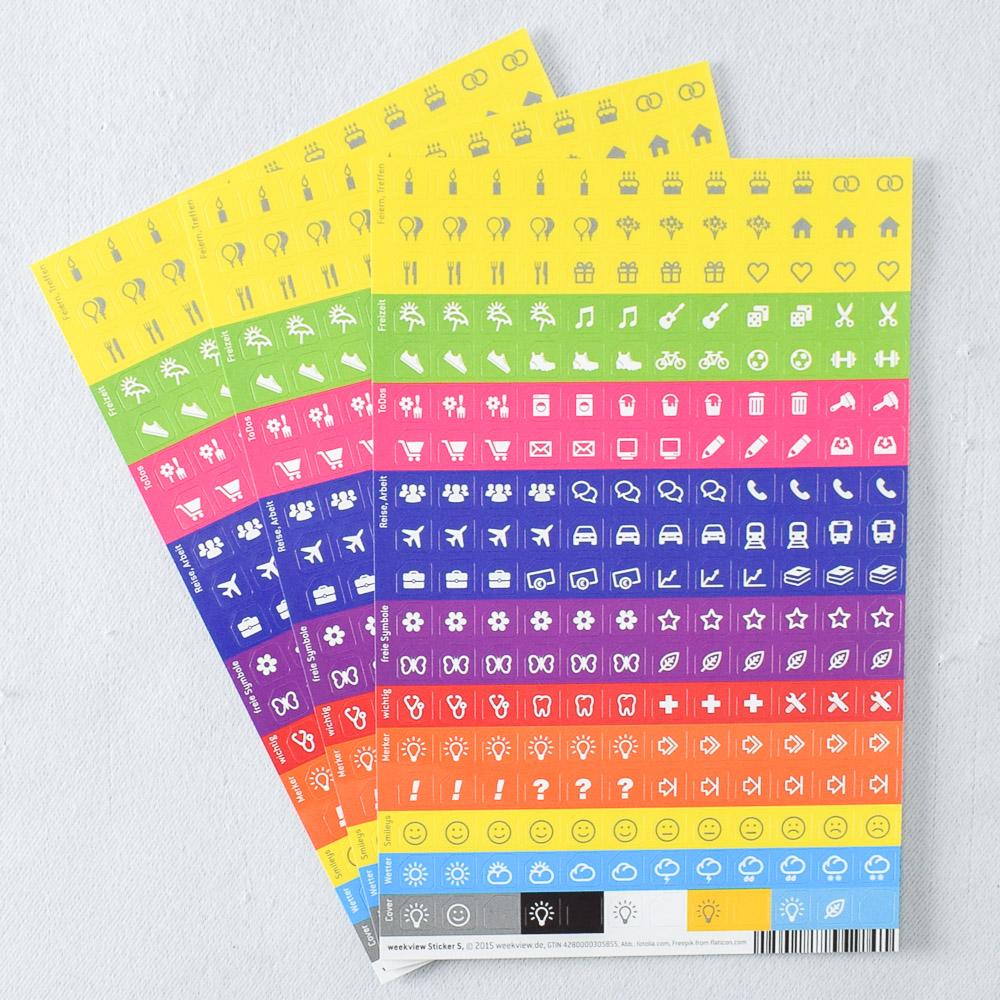 Weekview Stickers