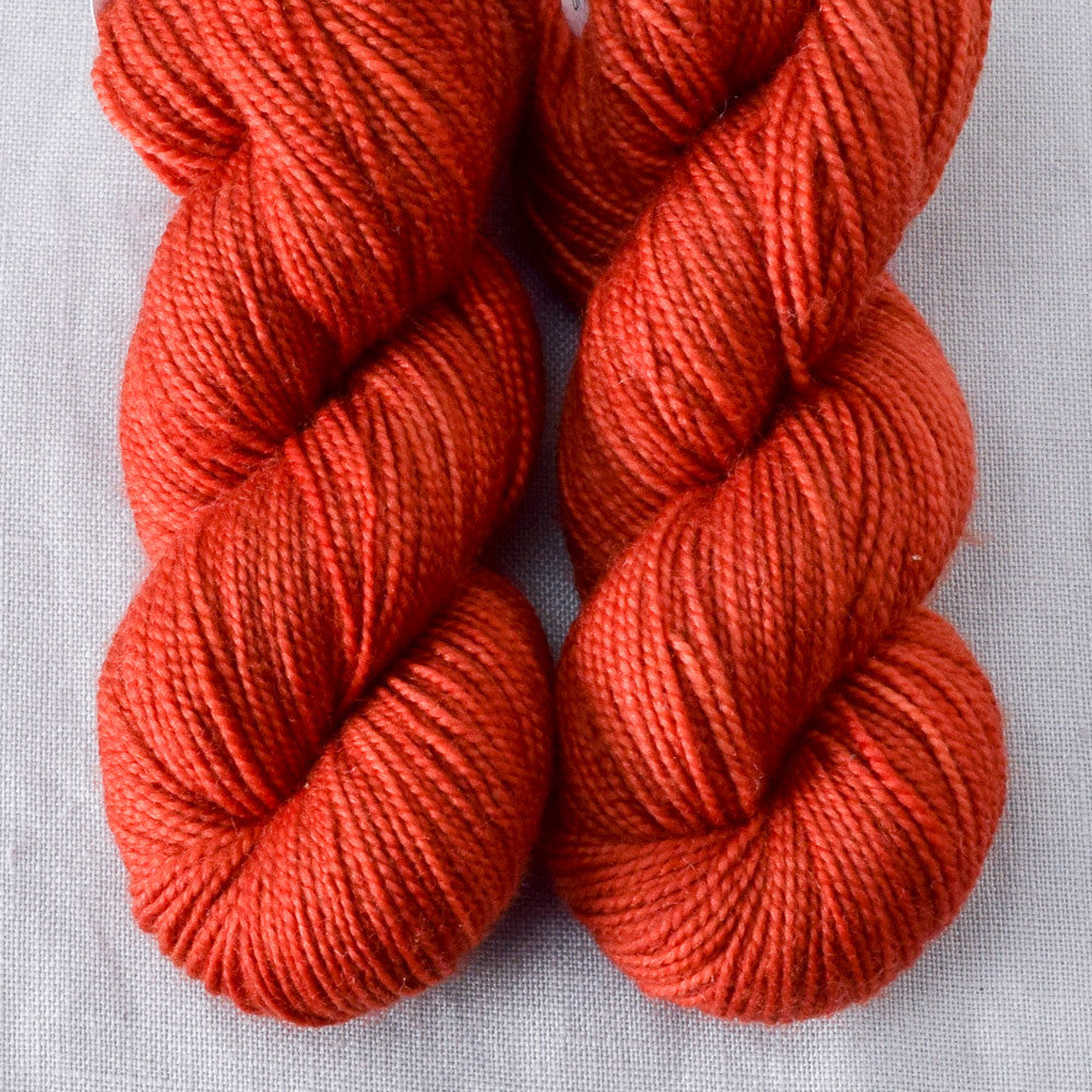 Sugar Maple 2 - Miss Babs Yummy 2-Ply Toes superwash Merino wool yarn