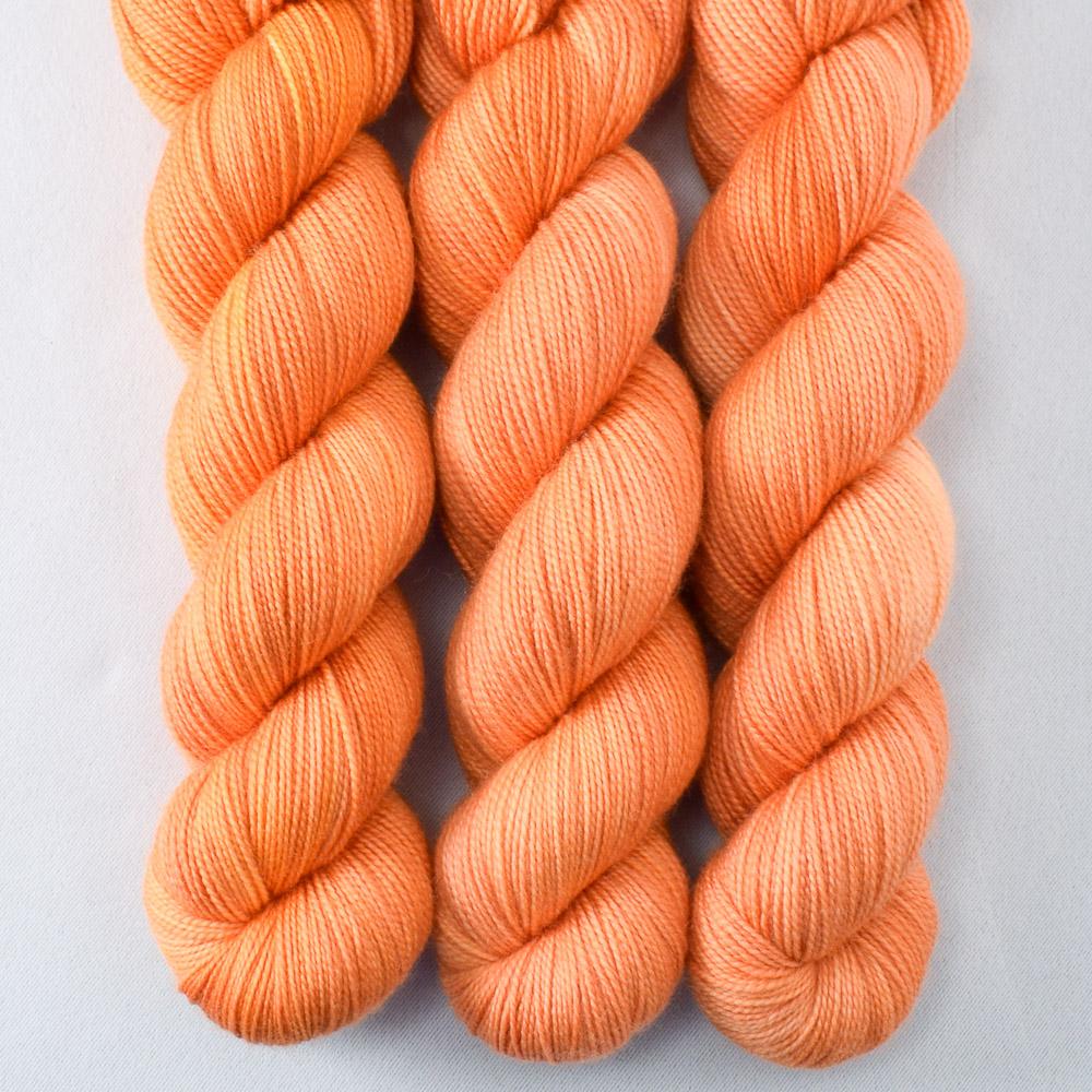 Sugar Maple 3 - Miss Babs Yummy 2-Ply superwash Merino wool yarn
