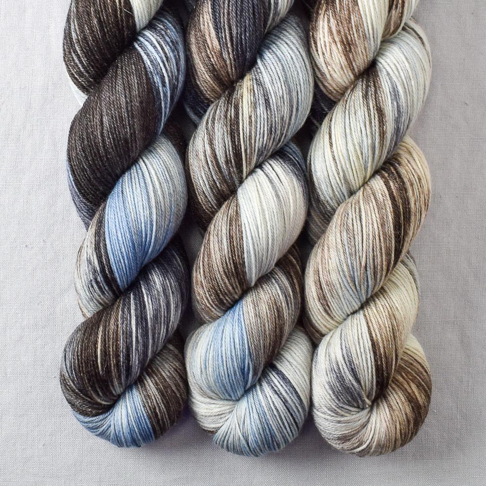 Suit and Tie - Miss Babs Tarte wool blend sock yarn