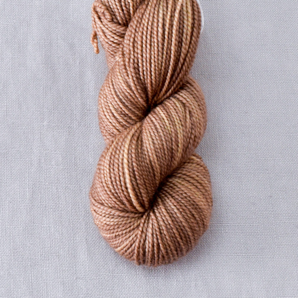 Sweet Chocolate - Miss Babs Yummy 2-Ply Toes superwash Merino wool yarn