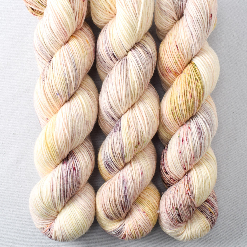 Tea Time Frenzy - Miss Babs Putnam Merino wool and nylon sock yarn
