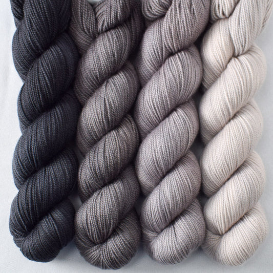 Temptation, Markab, Bay Scallop, Lace Murex - Miss Babs Yummy 2-Ply Geogradient Set