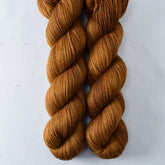 Tobacco - Miss Babs Killington wool and silk blend yarn