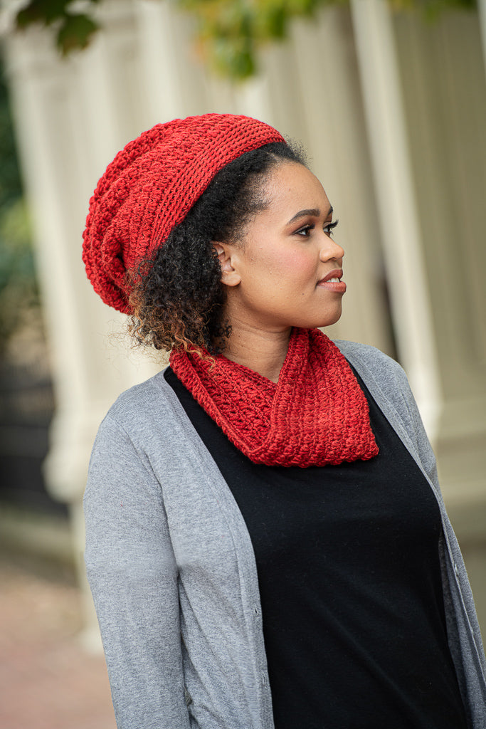 Triangle Puff Cowl